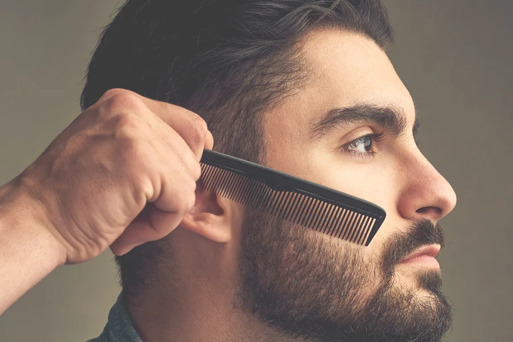 طراحی خط ریش در مشاوره کاشت ریش به روش FIT